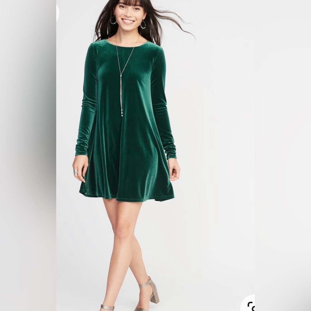 Old Navy Velvet Dress XS